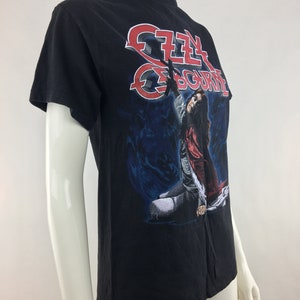 1990 Tennessee River Ozzy Osbourne Blizzard of Ozz T-ShirtVIntage Heavy Metal T-ShirtClassic Rock Concert T-ShirtMusic Festival T-ShirtS image 3