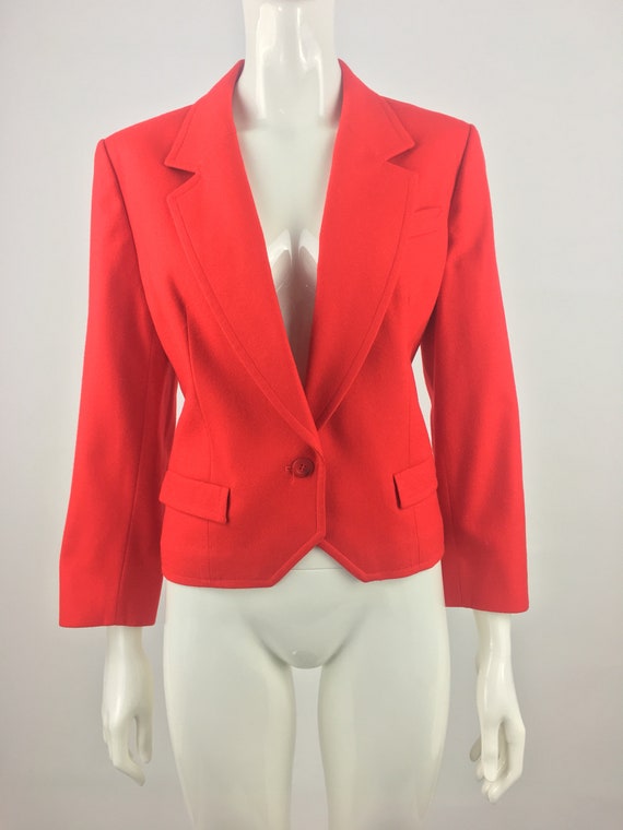 1980's Pendleton Red Blazer|Work Blazer|Professio… - image 3