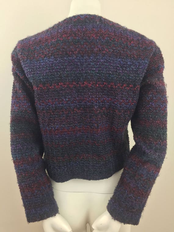 1990's Positive Attitude Petite Wool Blend Croppe… - image 5