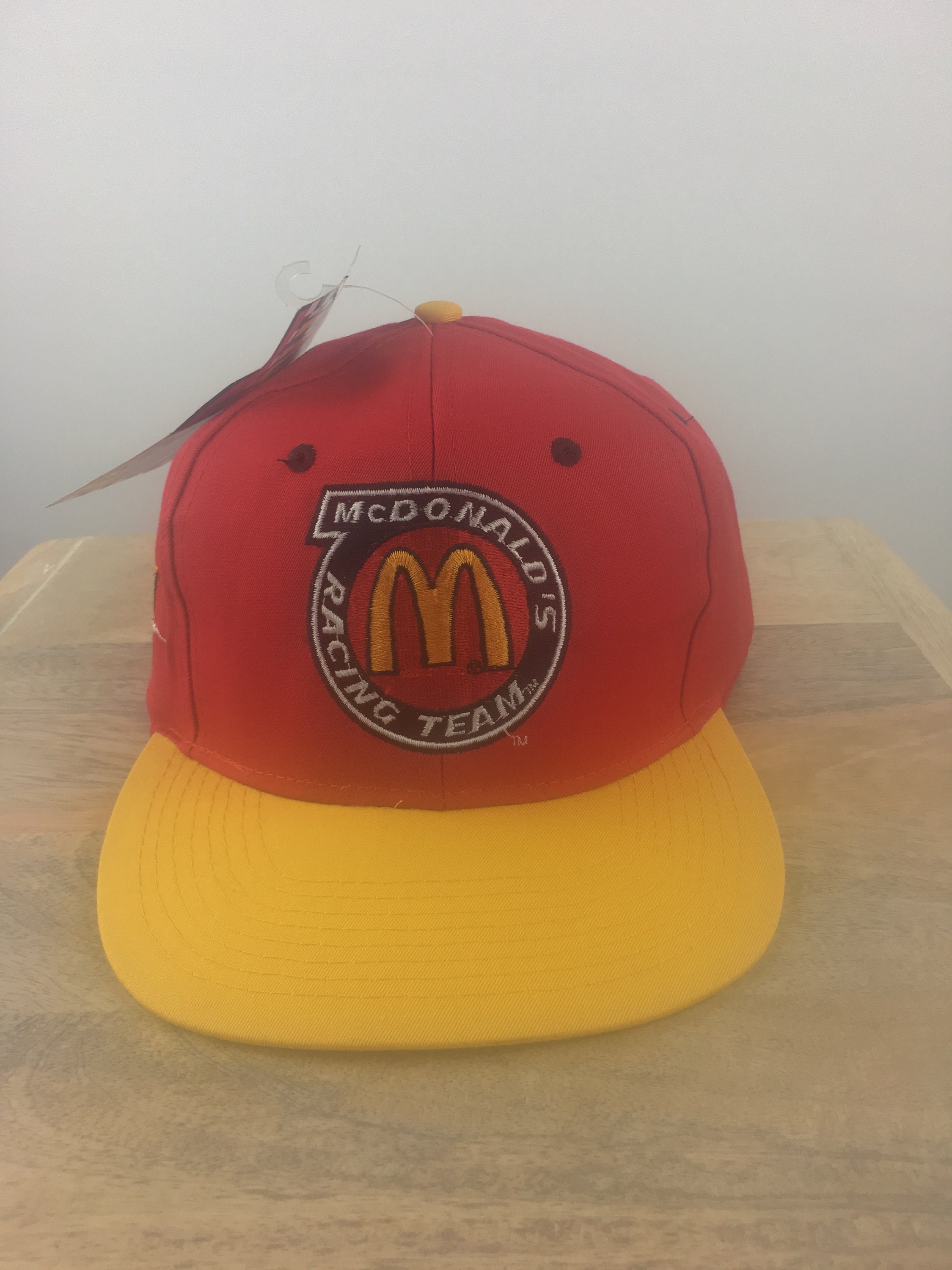 Vintage 90s Nascar Mcdonald's Racing Team Snapback Hat - Etsy