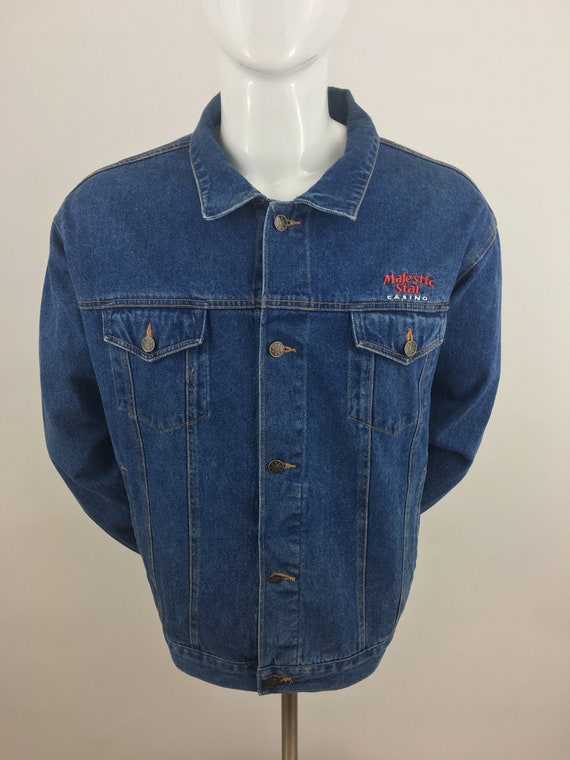 1980's Majestic Star Casino Jean Jacket 