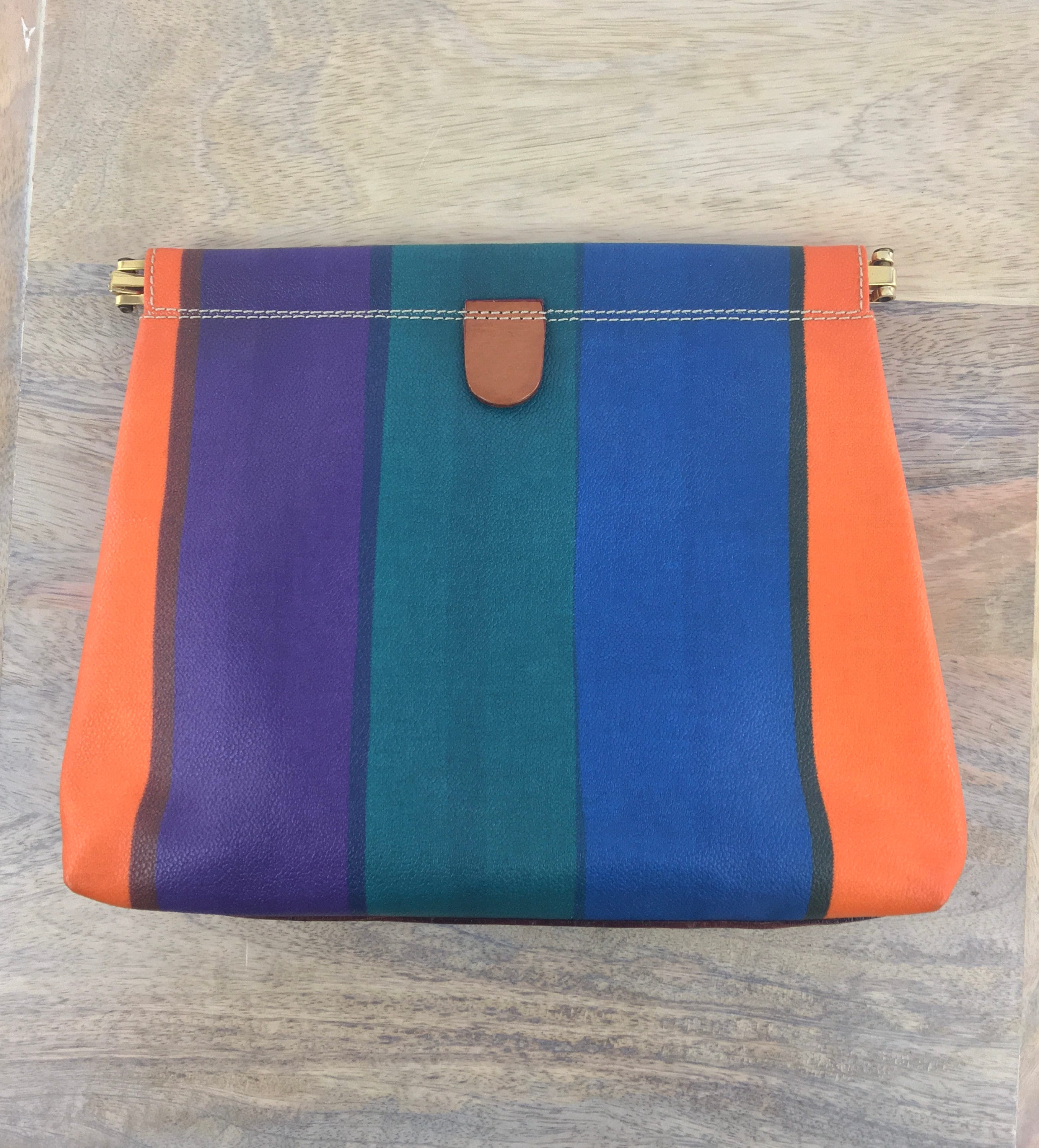 Striped makeup bag – Swanky Indian Boutique