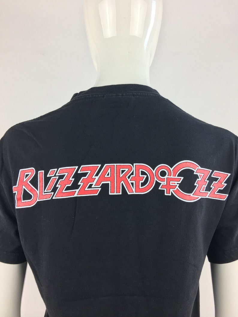 1990 Tennessee River Ozzy Osbourne Blizzard of Ozz T-ShirtVIntage Heavy Metal T-ShirtClassic Rock Concert T-ShirtMusic Festival T-ShirtS image 9