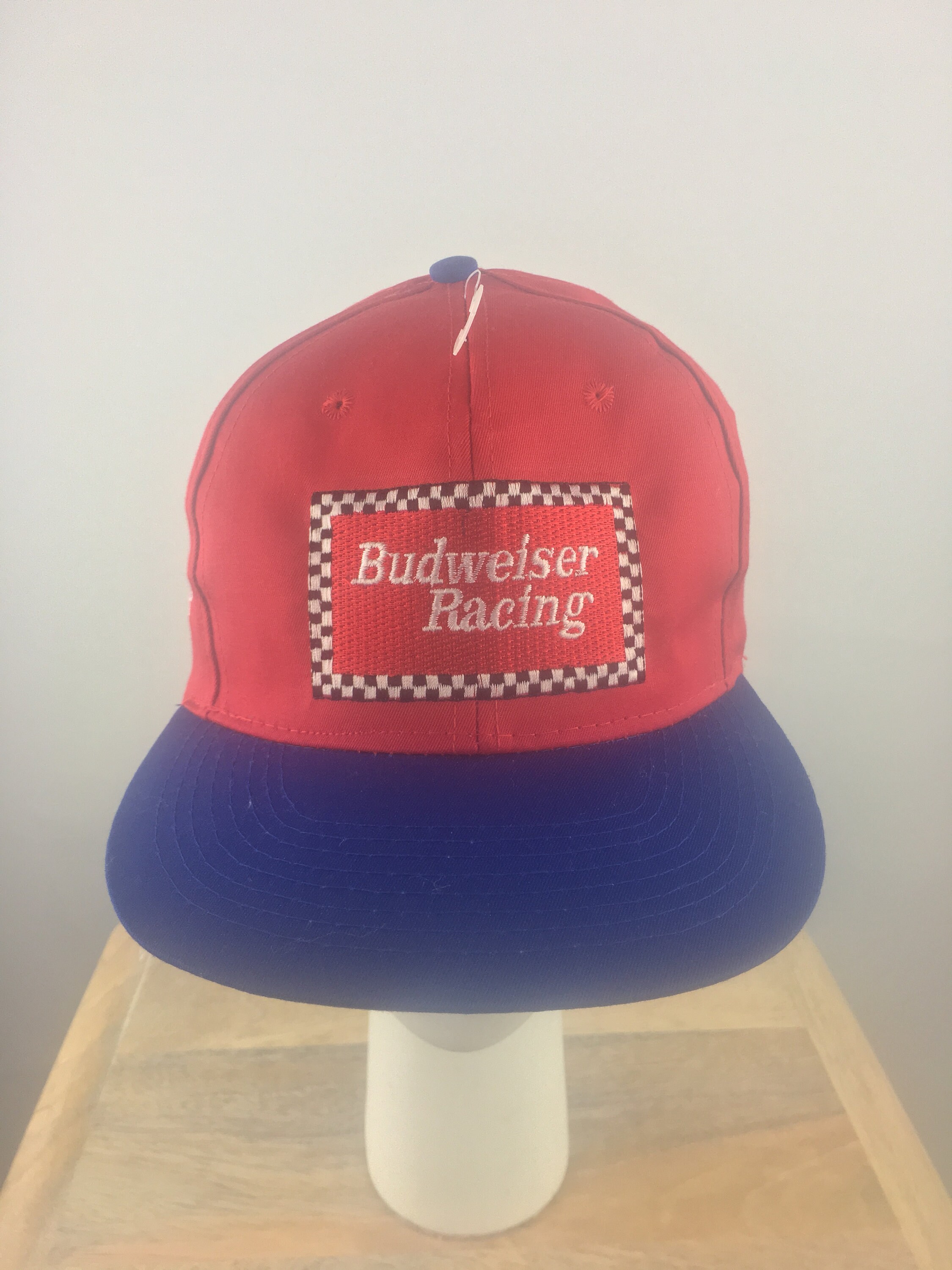 Vintage 90s Nascar Snapback Hat: Budweiser Racing, Bill Elliott - Etsy