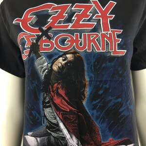 1990 Tennessee River Ozzy Osbourne Blizzard of Ozz T-ShirtVIntage Heavy Metal T-ShirtClassic Rock Concert T-ShirtMusic Festival T-ShirtS image 7