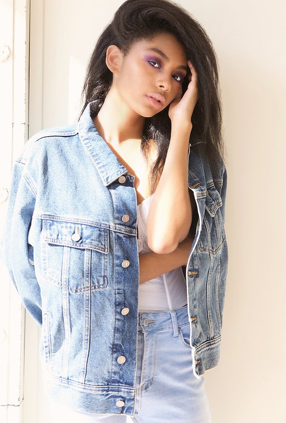 1980's Calvin Klein Jean Jacketdouble 