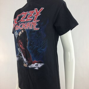 1990 Tennessee River Ozzy Osbourne Blizzard of Ozz T-ShirtVIntage Heavy Metal T-ShirtClassic Rock Concert T-ShirtMusic Festival T-ShirtS image 5