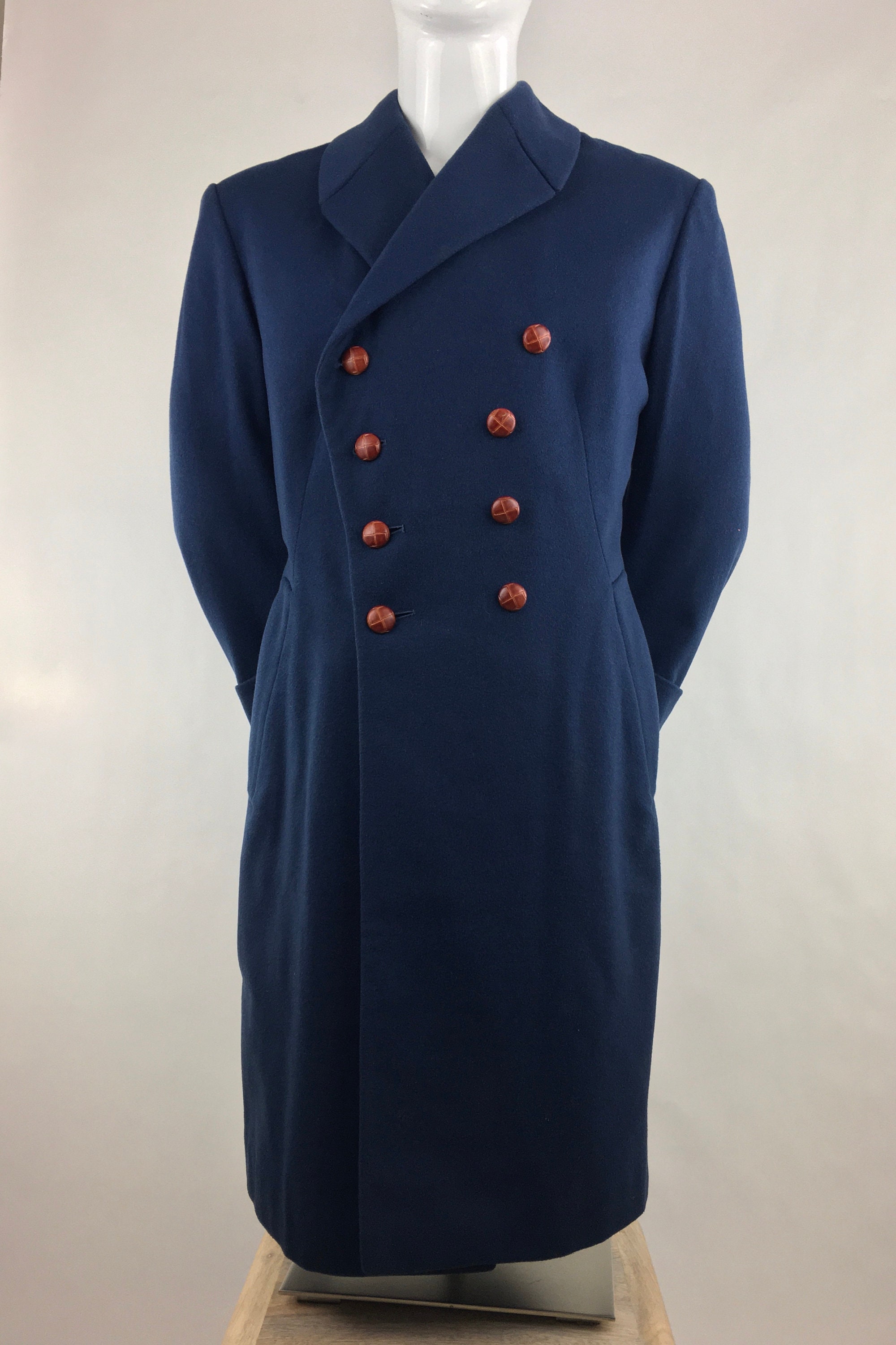 青*子様 60's U.K. VINTAGE PURE WOOL COATウール il_fullxfull.2774056713_oxg6.jpg
