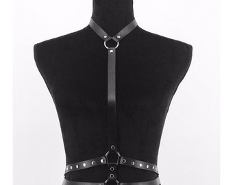 Leather harness