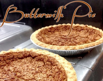 Buttermilk Pie