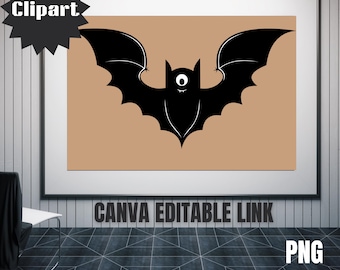 Cute Halloween Ghost Witch Bat Clipart Set, Spooky Watercolor Pumpkin Hunt House Graphics, PNG