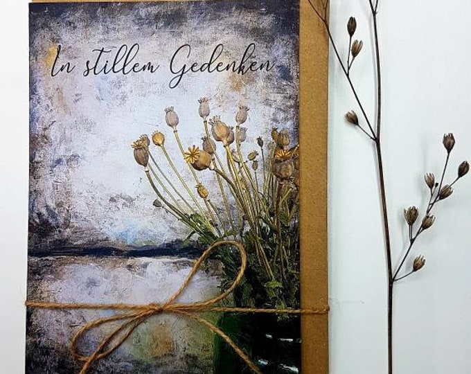 Trauerspruch Es Ist Nie Der Richtige Zeitpunkt Es ist nie der richtige Zeitpunkt... Trauerkarte Beileidskarte