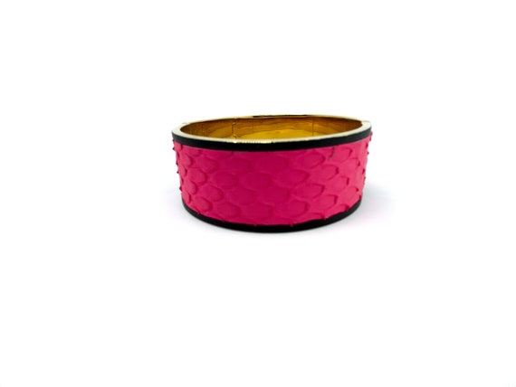 Pucci Bracelet Vintage Neon Pink Cuff