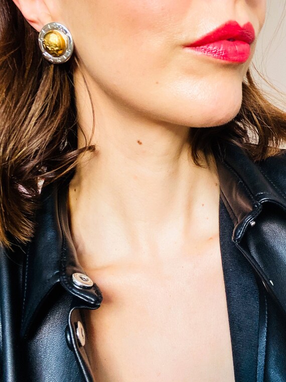 CELINE Earrings Vintage 1980s