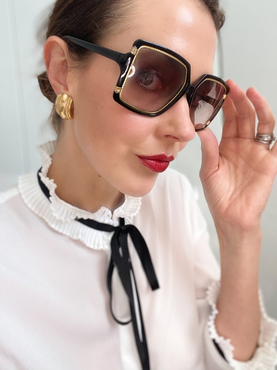 CHRISTIAN DIOR Earrings Vintage 1980s