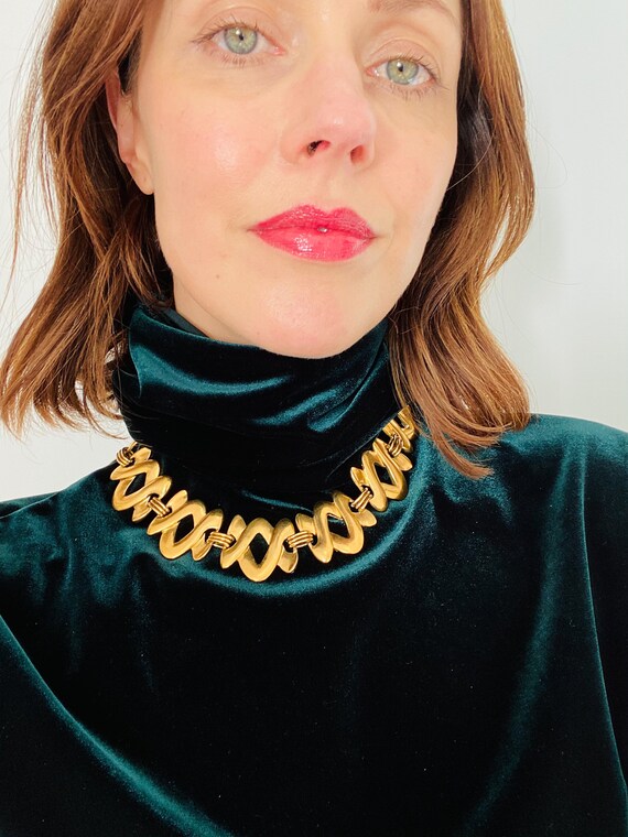 Christian Dior Necklace Vintage 1980s Choker
