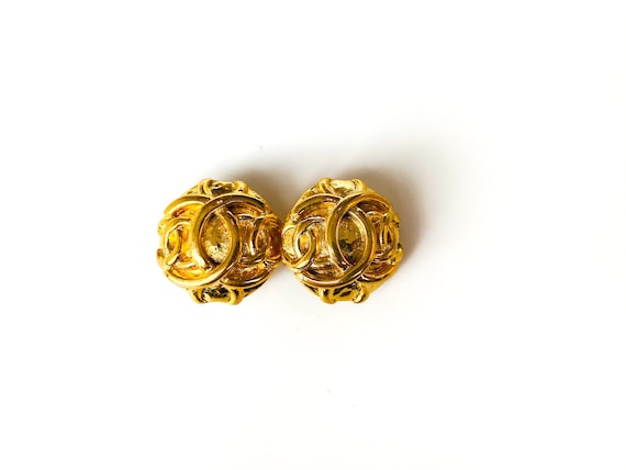 Chanel Earrings Vintage 1980s