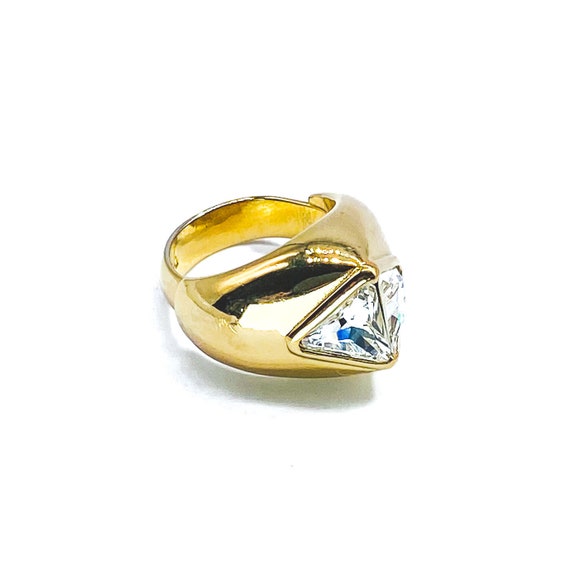CHRISTIAN DIOR Ring Vintage 1980s