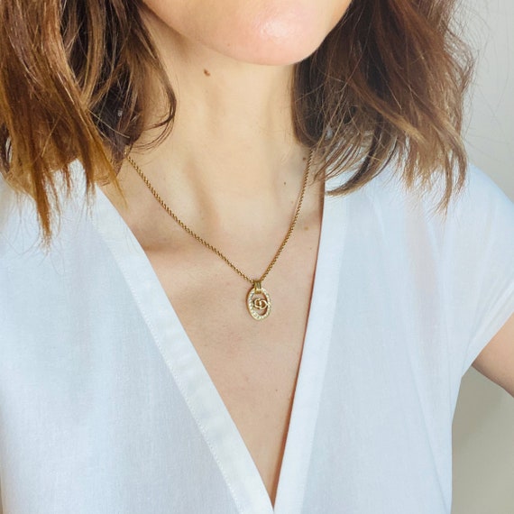 CHRISTIAN DIOR Necklace Vintage 1980s
