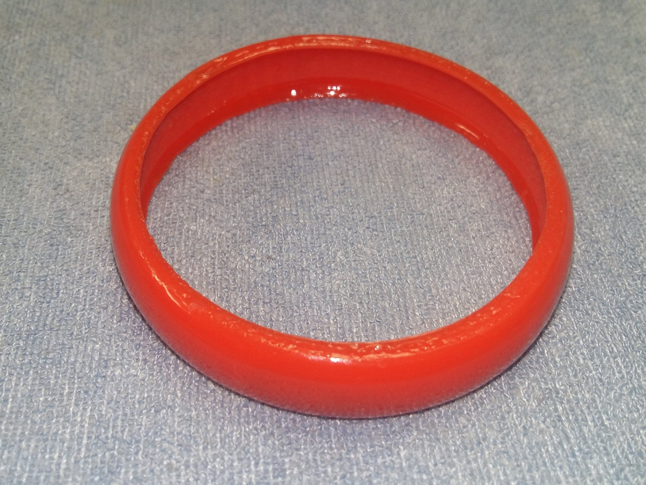 GORGEOUS PINK RED Bangles, Cute 3D Printed Plastic Bracelet