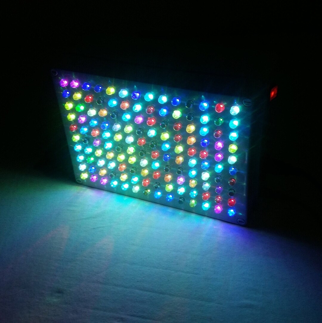 RGB LED Cube Box Handmade Light Show Flashing Effect 10x14 10 Mm Led's