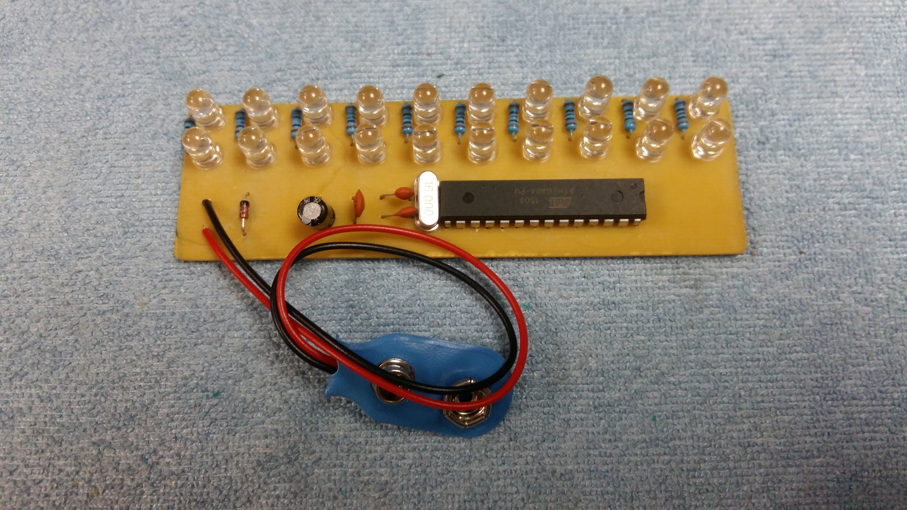 Superbright UV Ultraviolet LED Circuit Chaser Sequencer LIGHT Show