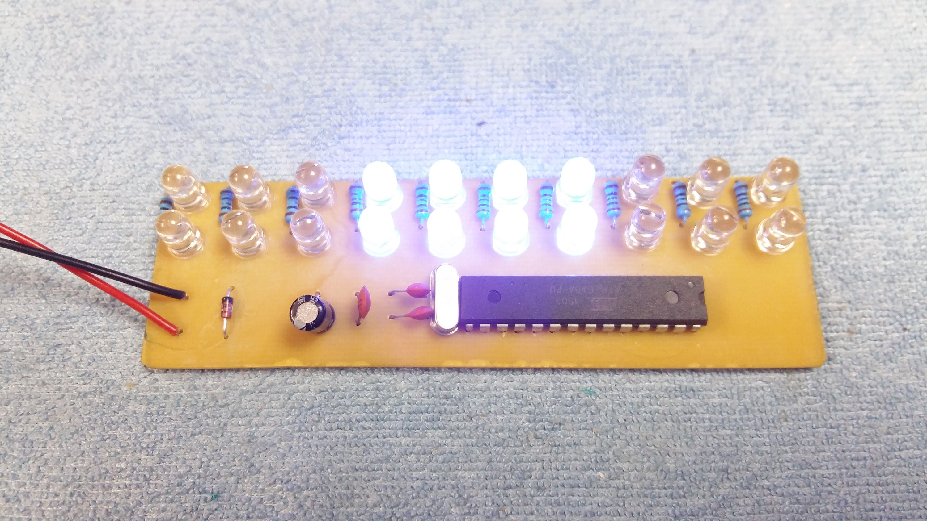 Superbright UV Ultraviolet LED Circuit Chaser Sequencer LIGHT Show