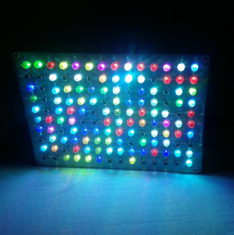 RGB LED Cube Box Handmade Light Show Flashing Effect 10x14 Etsy