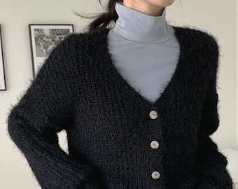 loose cardigans / Sweaters for women / overfit cardigans / knit cardigans / overfit / loose sweater / gift for her / women loose sweater