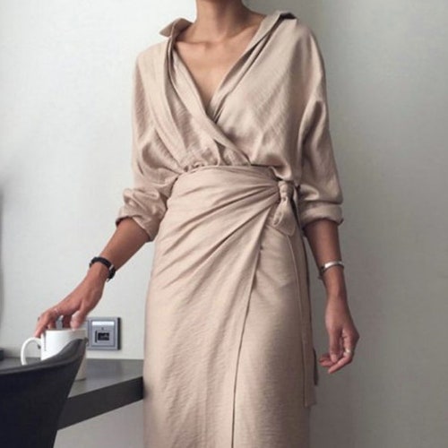 Wrap Dress Kimono Dress Tunic Dress 