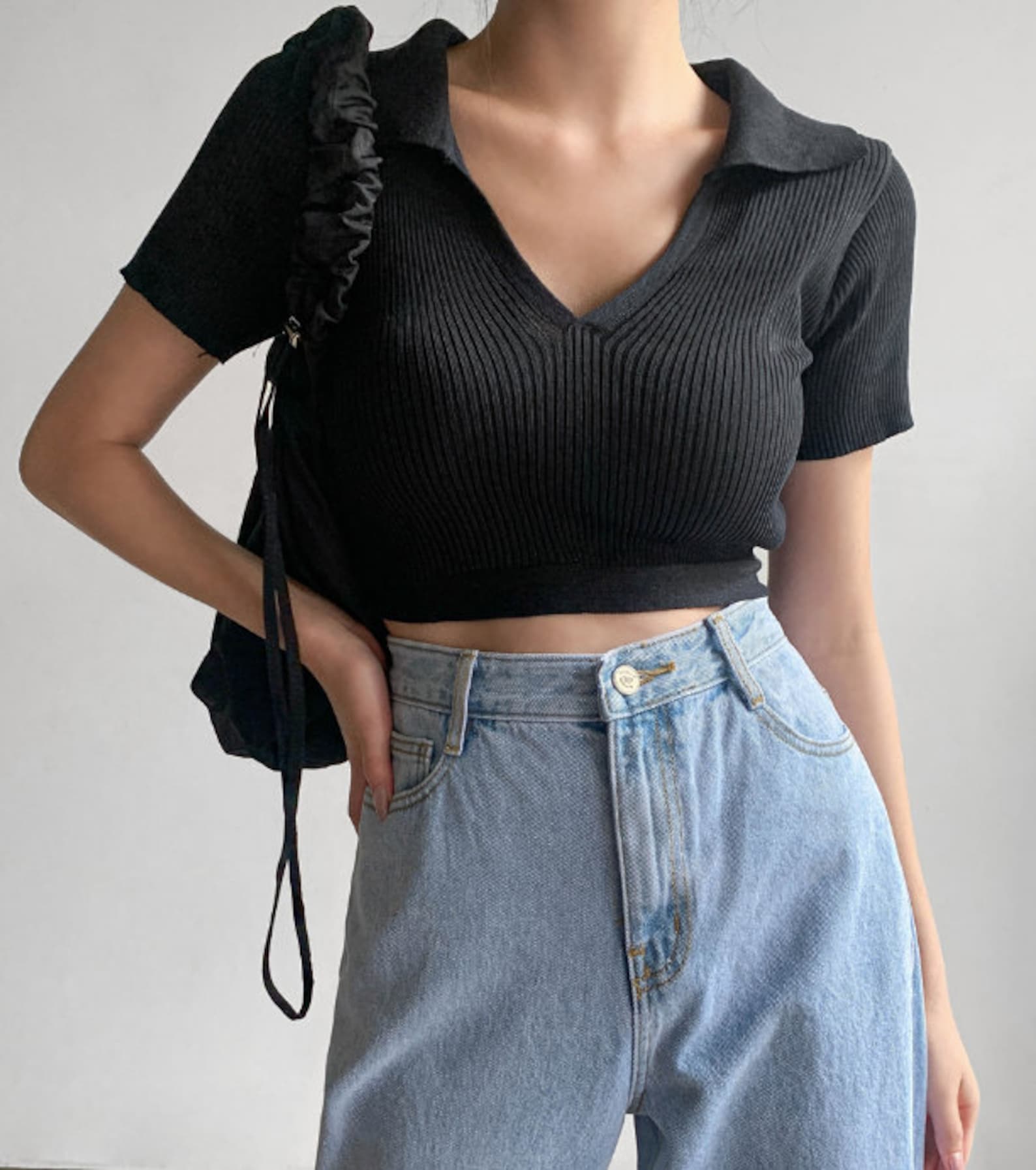 Crop tops for women Summer top Crop blouse Summer women Etsy