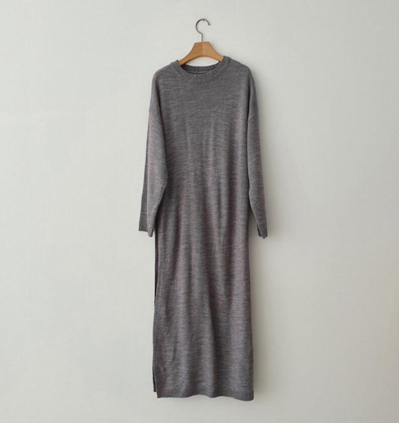 Tunic Long Dress / Tunics for Women / Knit Tunics / Sweater Etsy