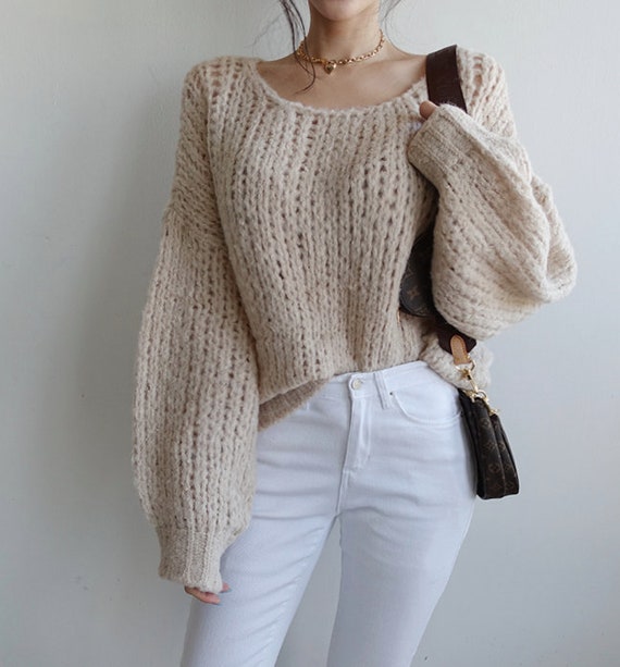 cozy knit cardigan