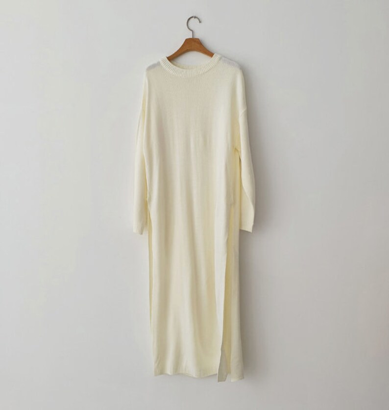 Tunic Long Dress / Tunics for Women / Knit Tunics / Sweater Etsy