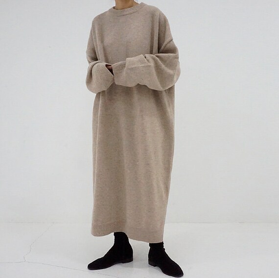 long dress sweaters