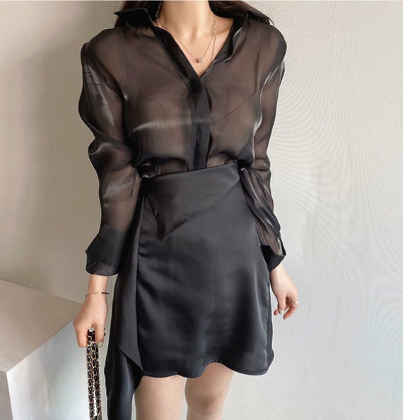 sheer blouses
