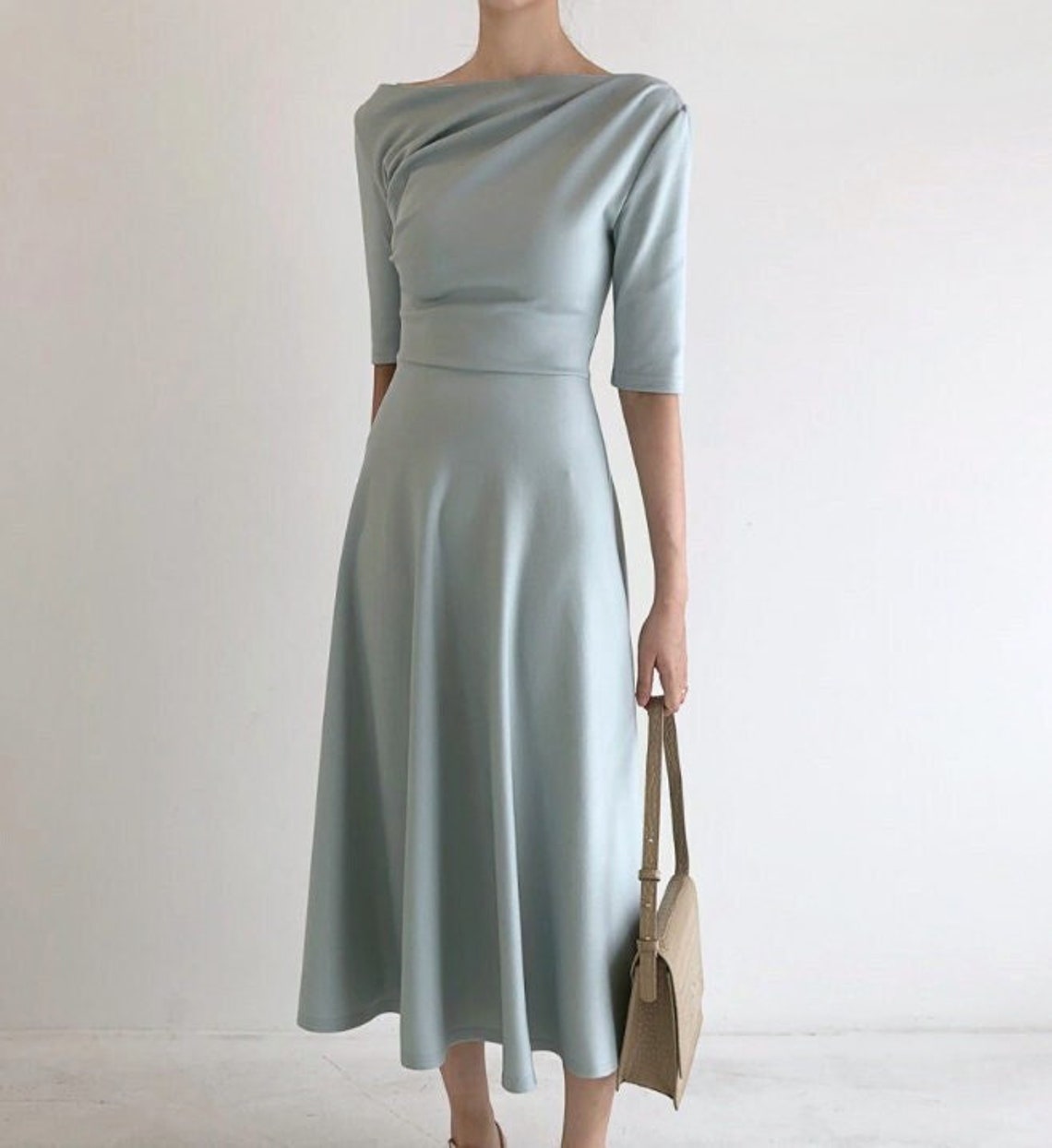 Wrap Dress Romantic Dress Mood Dress Maxi Dress Flare - Etsy