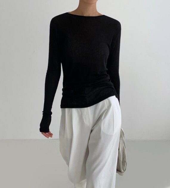 Tops for Women / Long Sleeve Top / See 