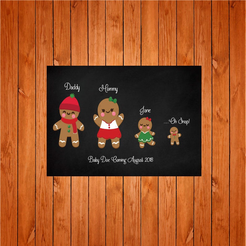 Oh Snap Baby Announcement