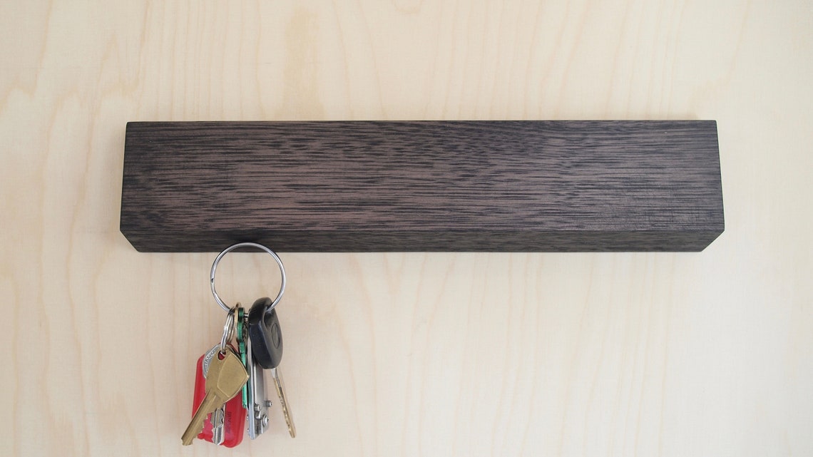 key holder solid timber easy mounting. Etsy