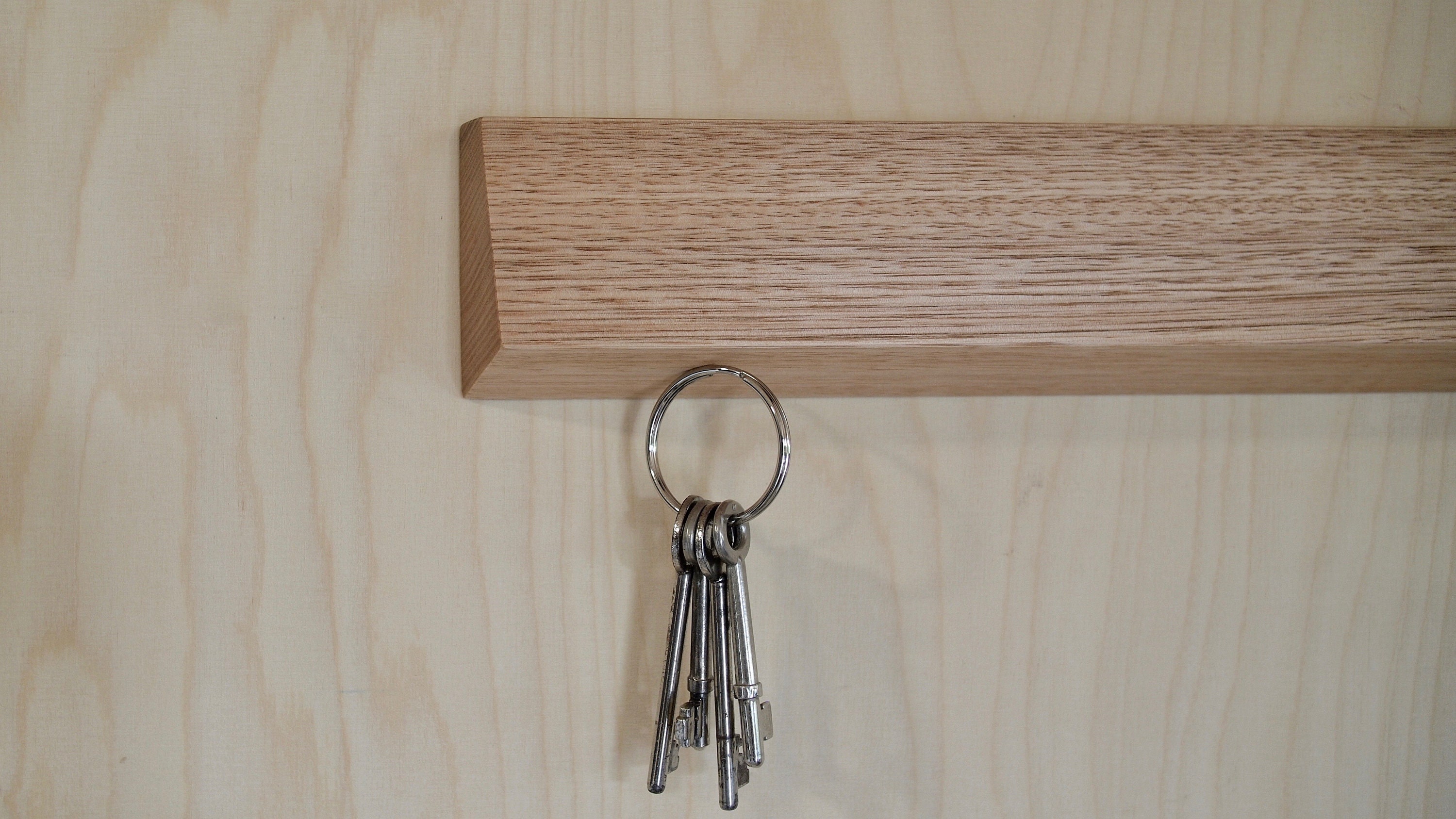 key holder solid timber easy mounting. Etsy