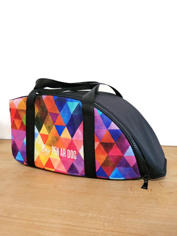 Multicolored Treat and Train Bag