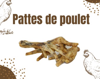 Patte de poulet, friandises pour chien