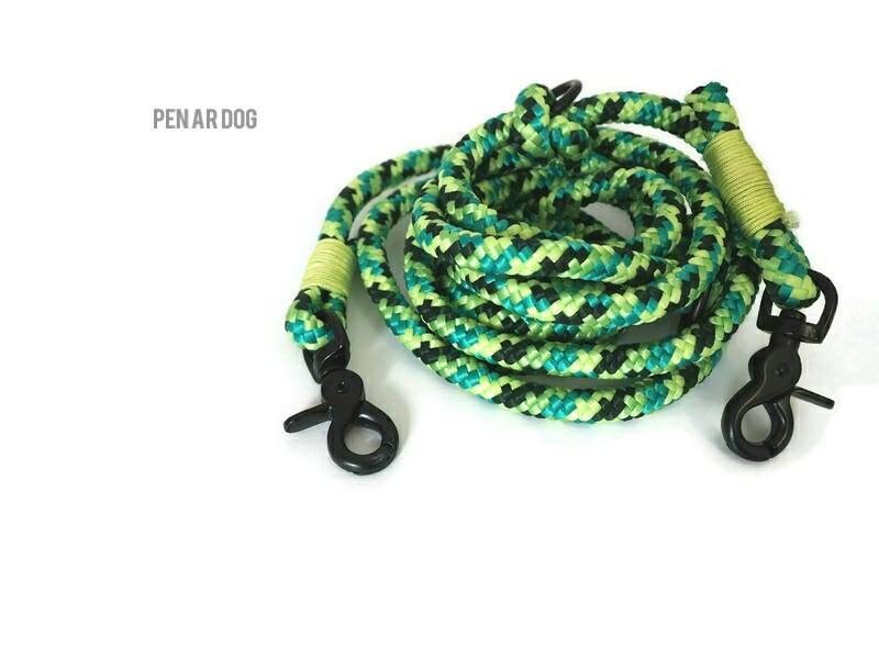 Laisse en Corde Pour Chien Disponible Version Classique, Multipositions ou Lasso