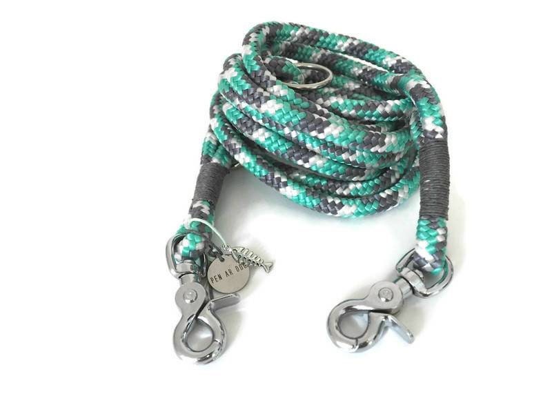 Laisse en Corde Pour Chien Disponible Version Classique, Multipositions ou Lasso