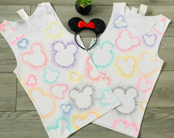Camiseta de la cabeza de Mickey Mouse disney