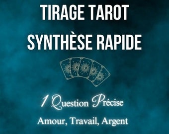 Consultation voyance Tarot et Oracle 1 question précise
