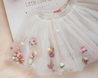 treatürself girly lace tutu (beige) treatürself girly lace tutu (beige) girly lace dot tutu