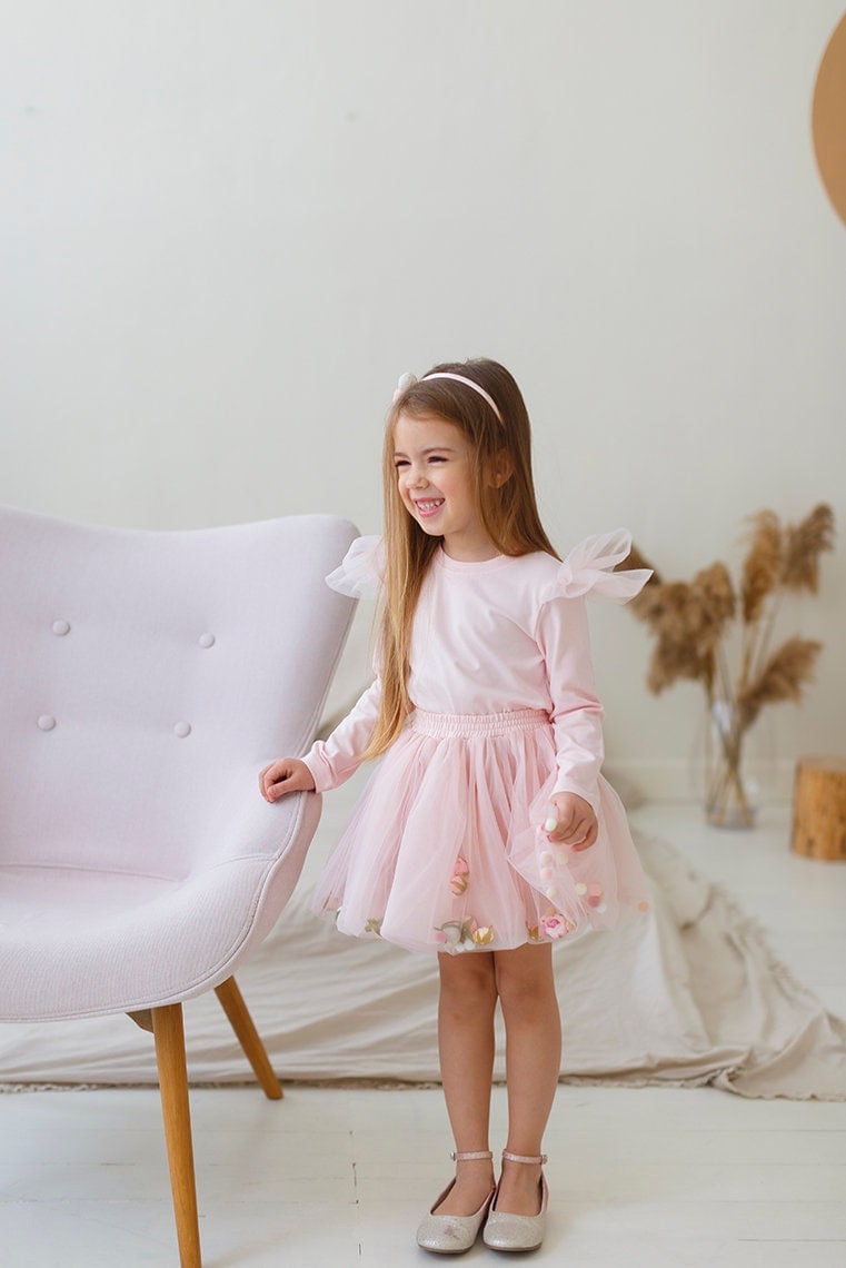 Beige Tutus, Light Brown Skirt, Fairy Girls Tulle Tutu