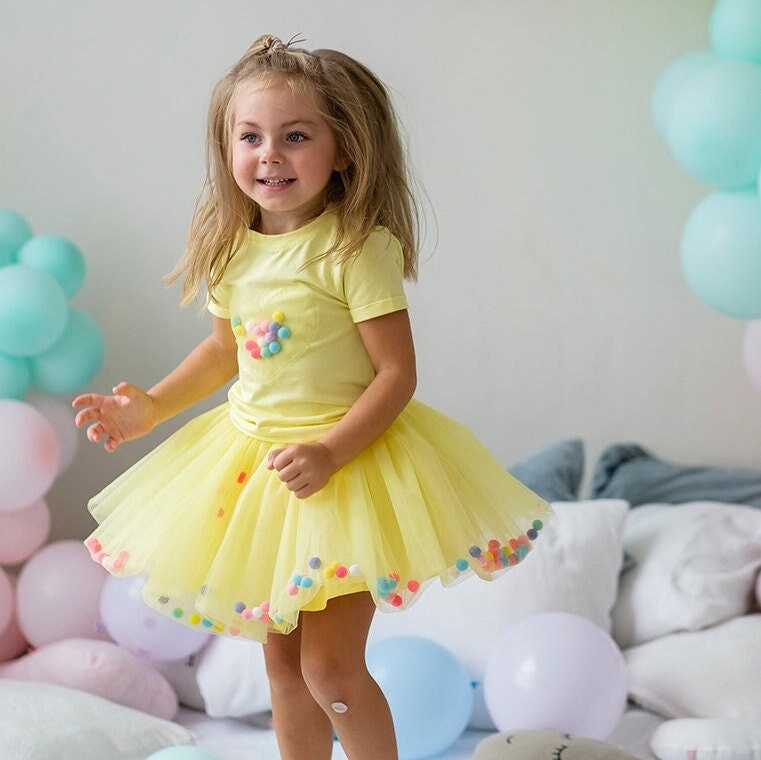 Yellow Toddler Tutu Etsy Canada